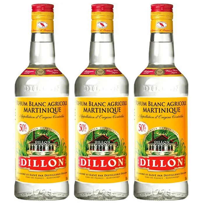 Rhum blanc Dillon cubi 50% 3l - Grandes Marques