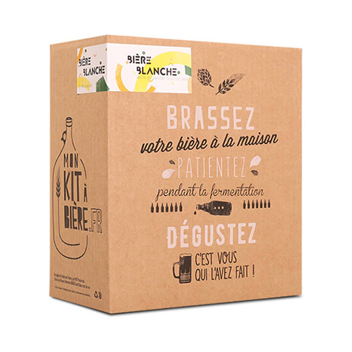 Kit de brassage de bière blanche artisanale 5L - Mon kit à bière