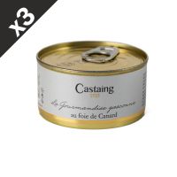 3 Gourmandises Gasconnes au foie de canard 130g