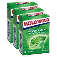 Trio Hollywood chewing gum Green Fresh