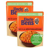 Duo de riz à la méditérranéenne Uncle Ben's