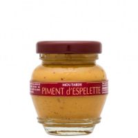 Moutarde piment d'Espelette Domaine des terres rouges 55g