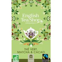 Thé vert matcha & cacao Bio 20 sachets
