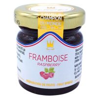 Confiture de framboise au sucre de canne 45g