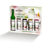 Coffret de sirops pour Gin Tonic Monin 5x5cl