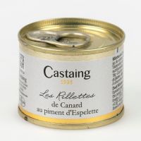 Rillettes de canard au piment d'Espelette