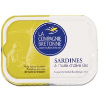 Sardines à l'huide d'olive extra Bio 115g