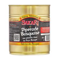 Piperade basquaise aux piments doux du pays Basque 800g