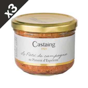 3 Pts campagnards au piment d'Espelette 180g