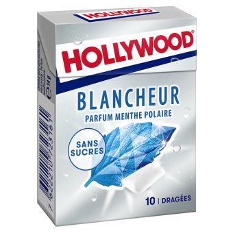 Hollywood chewing gum Blancheur