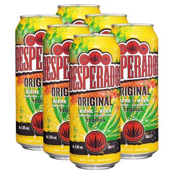 Pack de 6 bi�res Desperados 50cl