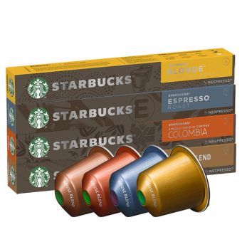 Pack découverte capsules compatibles Nespresso® - Starbucks