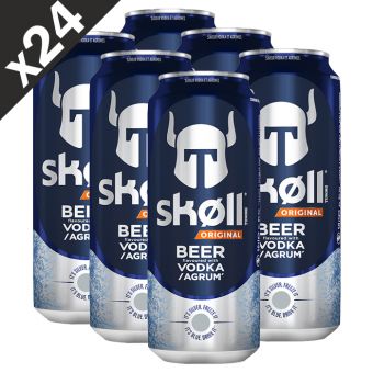Pack de 24 bires Skoll 50cl