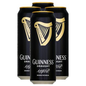 Pack de 4 bières Guinness 50cl