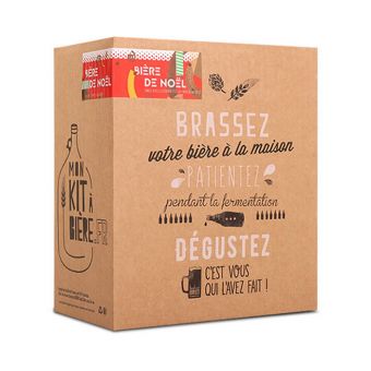 Kit de brassage de bière de Noël artisanale 5L