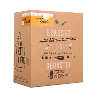 Kit de brassage de bière ambrée artisanale 5L