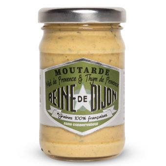 Moutarde miel et thym de Provence Reine de Dijon 100g