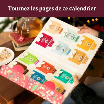 Calendrier de l'Avent ths English Tea Shop Bio
