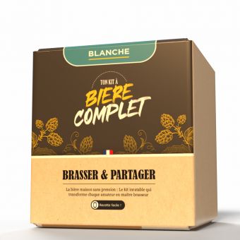 Kit de brassage bire Blanche complet 5 litres
