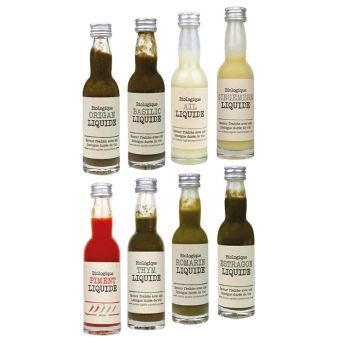 8 Aromatiques liquides Northern Greens Bio