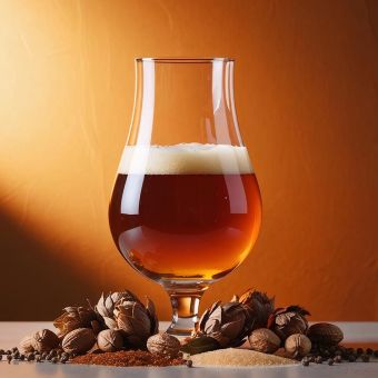 Kit de brassage bire Ambre sans alcool complet 5 litres