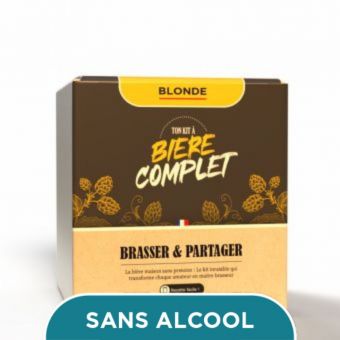 Kit de brassage de bire Blonde sans alcool complet 5 litres