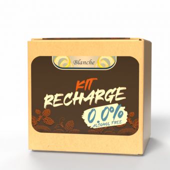 Recharge bire Blanche sans alcool pour brassage 5L