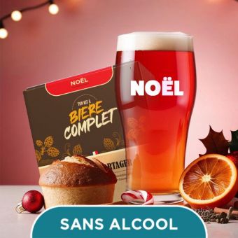 Kit de brassage Bire de Nol sans alcool complet 5 litres