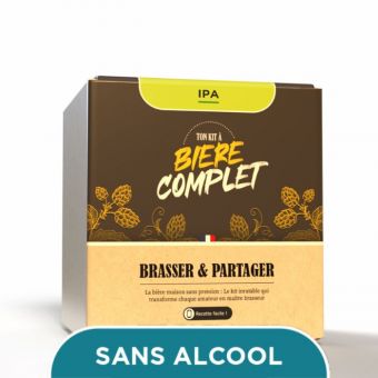Kit de brassage de bire IPA sans alcool complet 5 litres