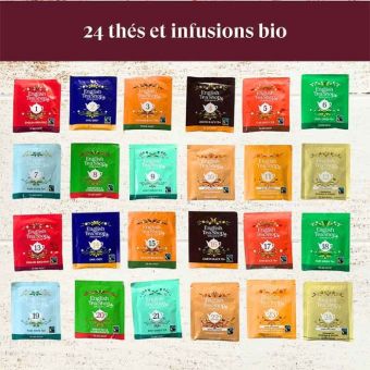 Calendrier de l'Avent Bio 24 sachets