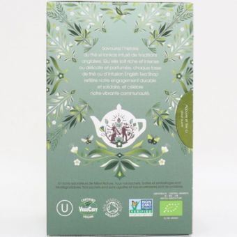 Th llanc matcha & cannelle Bio 20 sachets