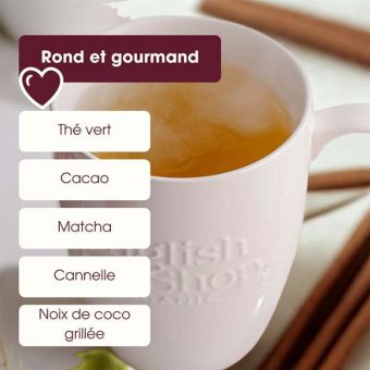 Th vert matcha & cacao Bio 20 sachets