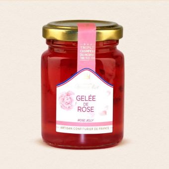 Gel�e de rose au sucre de canne 100g