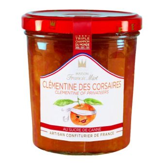 Confiture de cl�mentine des corsaires au sucre de canne 340g