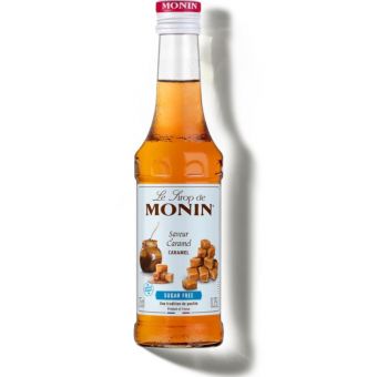Sirop caramel sans sucre Monin 25cl