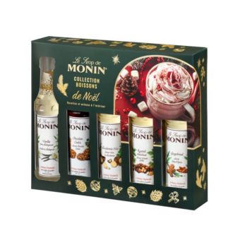 Coffret de sirops boissons de No�l Monin 5x5cl