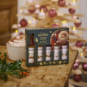 Coffret de sirops boissons de No�l Monin 5x5cl