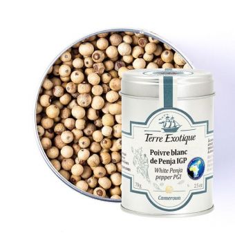 Poivre blanc de Penja IGP 70g