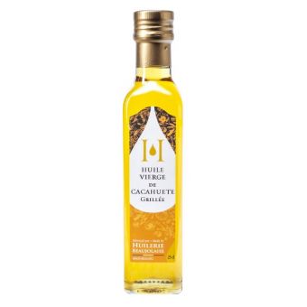 Huile vierge de cacahu�te toast�e 25cl