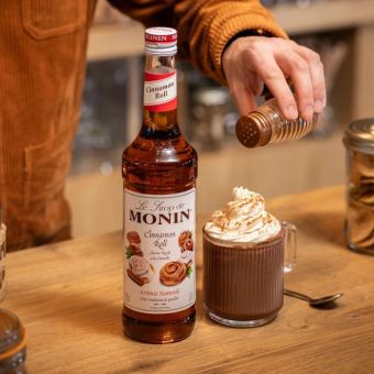 Sirop saveur roul� � la canelle Monin 25cl