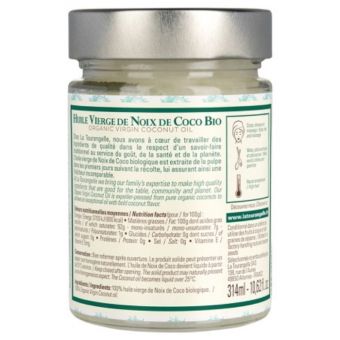 Huile Vierge de Noix de Coco BIO - 314ml