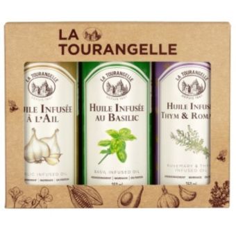 Trio Infus�es (Basilic, Ail & Thym Romarin ) - 3x250ml