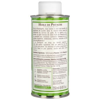 Huile de pistache toast�e - 250ml