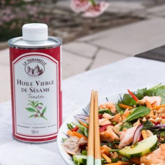 Huile vierge de s�same toast� - 500ml
