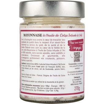 Mayonnaise � l'ail - 270g