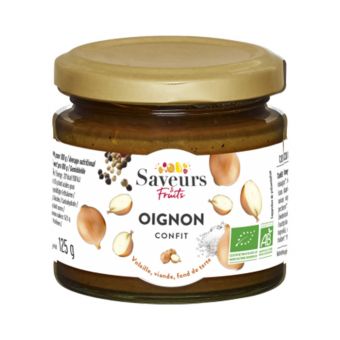 Confit d'oignon Bio 125g