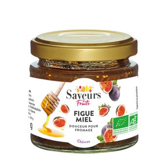 Confiture de figue et miel Bio 125g