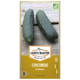 Concombre varit le gnreux en sachet de 20 graines