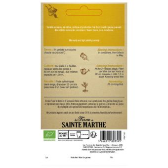 Concombre varit le gnreux en sachet de 20 graines