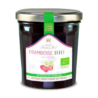 Confiture de framboise Bio 340g